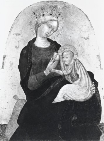 Allegri Ugo Fotografia — Maestro di Borgo alla Collina - sec. XV - Madonna dell'Umiltà — insieme